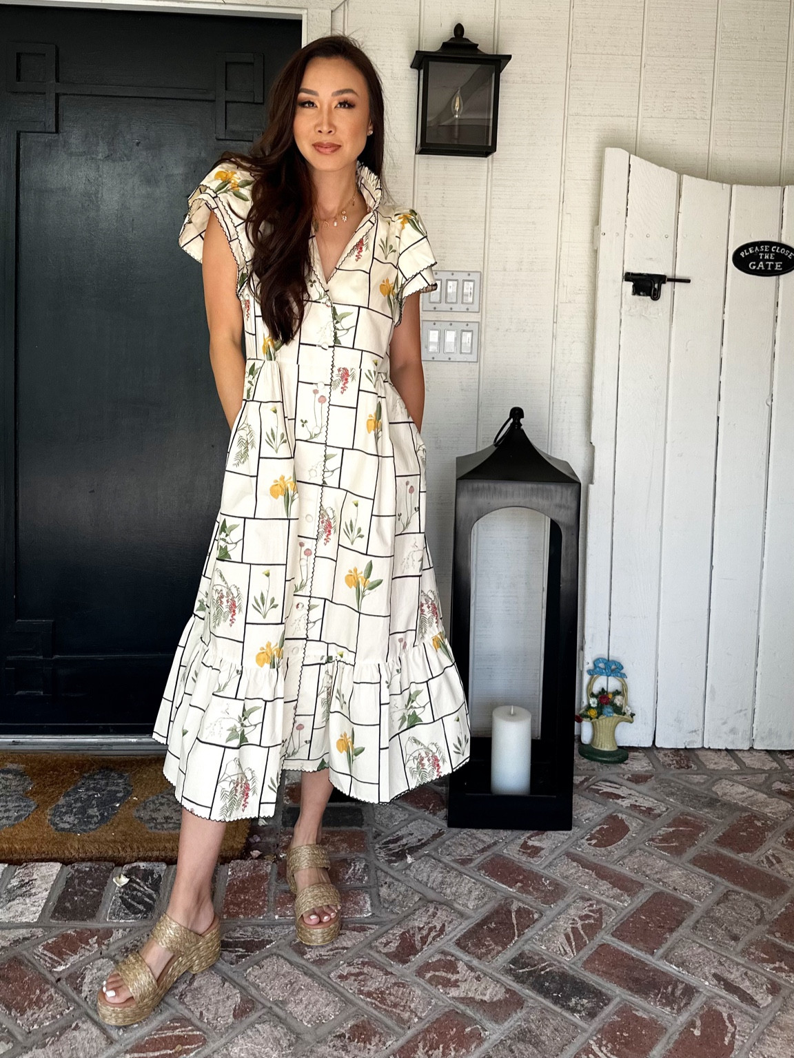 Summer dresses from @tuckernuck I’m going to live in! #tuckernuckpartner 
I have been eyeing the Alice Dress since it came out! Sizing details below. Which look is your favorite, 1, 2, or 3?

Shop this on my LTK page @Shop.LTK — and follow @tuckernuck for more inspirational content. Tuckernuck has your summer style staples! 
Sizing details:
Alice dress (in fresher buds print and black):  I’m wearing a size small for a loose fit!
Chloe Dress comes in 8 colors! I sized down in XS, it is tighter in the bust area so small would have been fine too. If you are busty stick with normal size or size up.
Ocean Avenue Sandals comes in 3 colors. I’m wearing Cognac in size 8, my true size. I usually wear 8.5 in sandals but the 8 works great! Comfortable and a must have this summer! 
#tuckernucking #liketkit 
