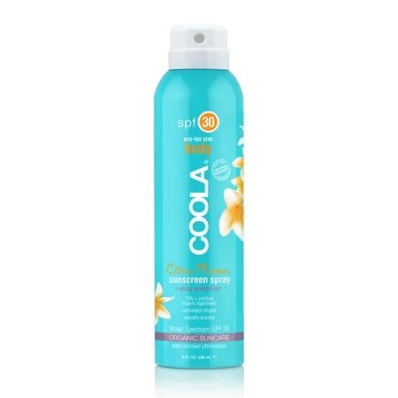 COOLA Eco-Lux Body SPF 30 Sunscreen Spray, Citrus Mimosa, 8 Oz | Walmart (US)
