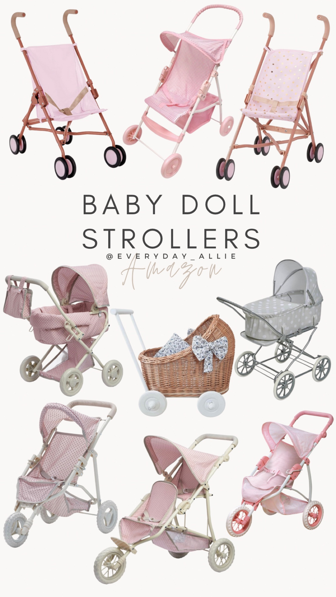 Baby doll strollers. 

Girls Christmas gifts, baby doll, gift guide, girls gifts

#LTKkids #LTKfamily #LTKGiftGuide