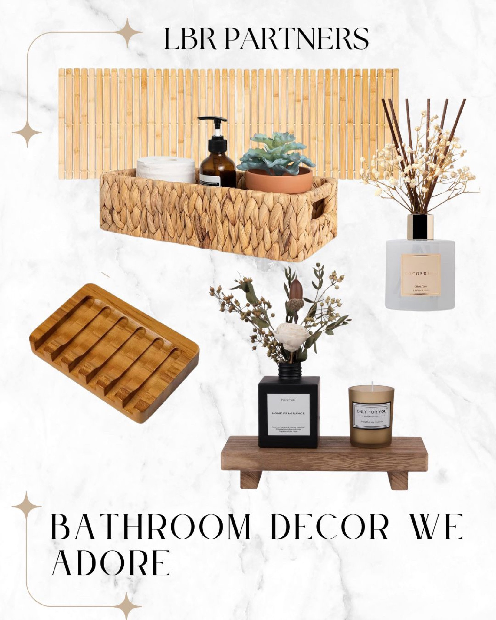 Explore wooden bathroom decor we adore! 🛀✨