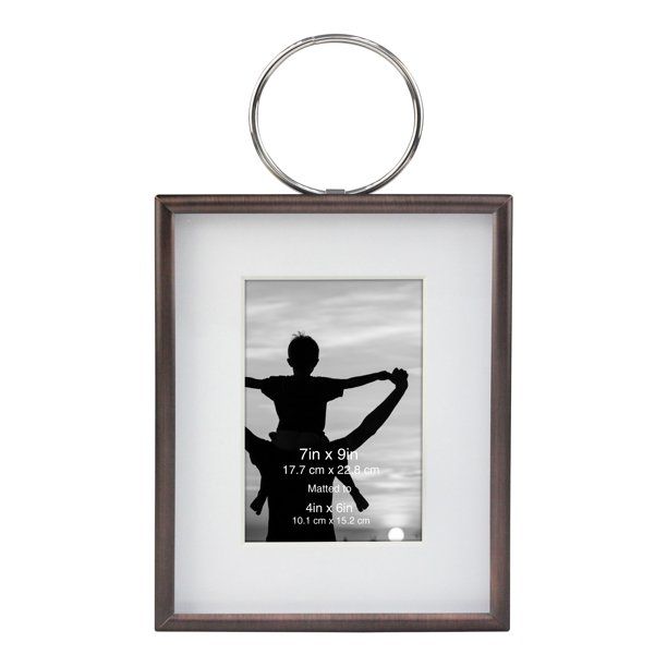 Better Homes & Gardens Antique Copper Hanging Frame with Metal Ring | Walmart (US)