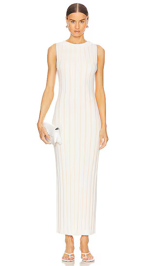 The Margot Dress in Ecru | Revolve Clothing (Global)