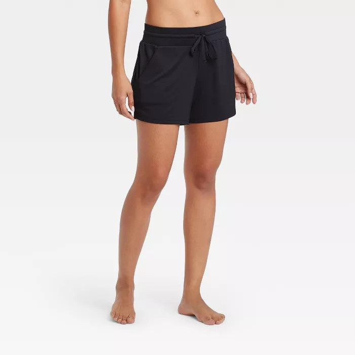 Women's Essential Mid-Rise Knit Shorts 5" - All in Motion™ | Target