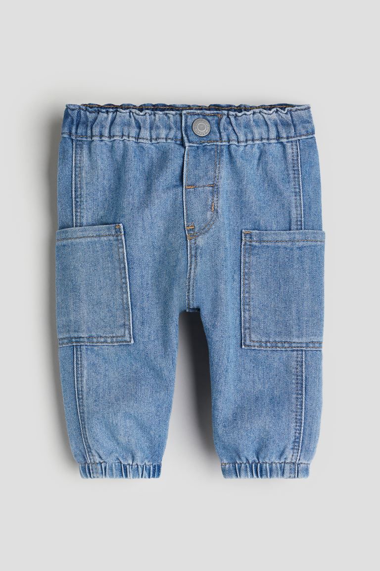 Patch Pocket Jeans - Denim blue - Kids | H&M US | H&M (US + CA)