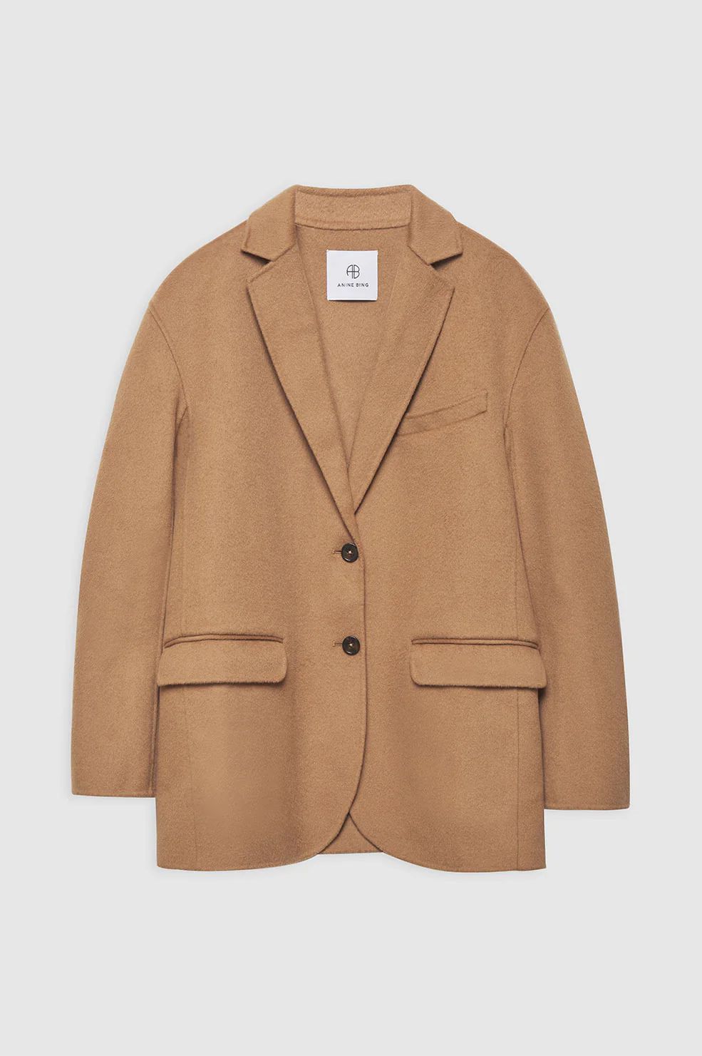 Quinn Blazer - Camel Cashmere Blend | Anine Bing