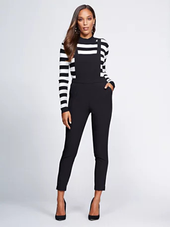 Gabrielle Union Collection - Petite Black Overall | New York & Company