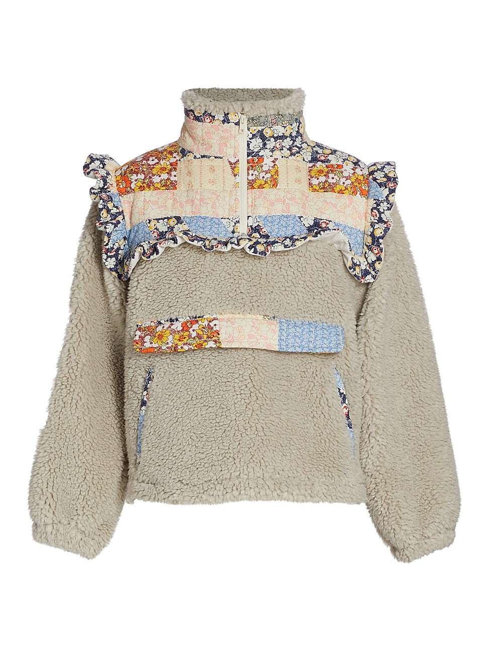 Sea Sydney Patchwork Teddy Jacket | Saks Fifth Avenue