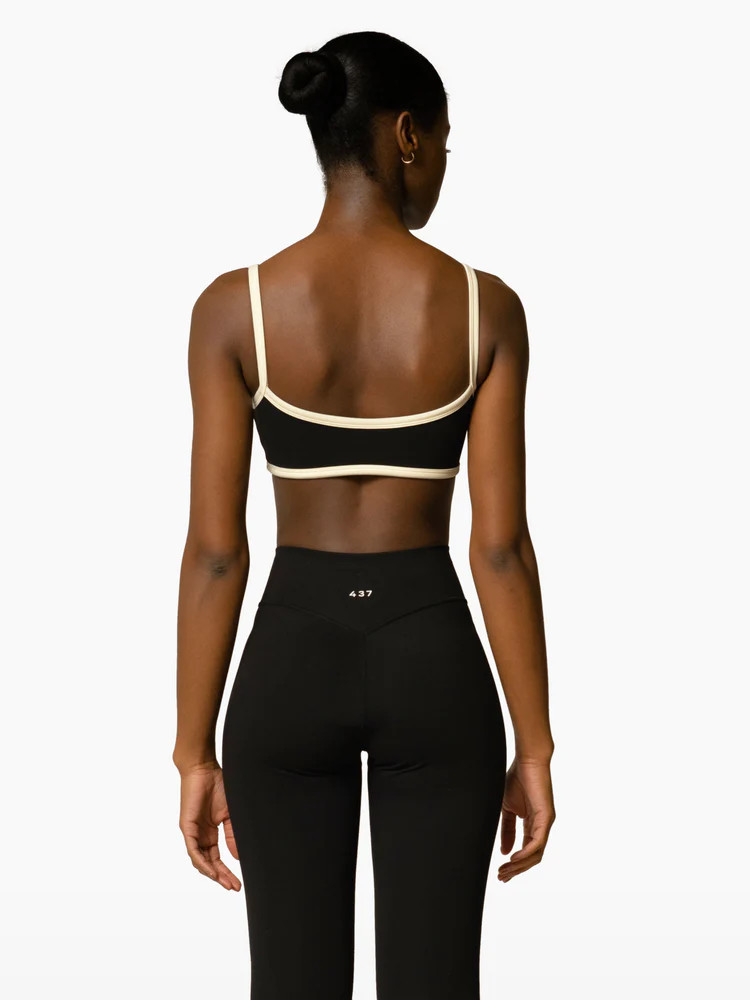 The Micro Bra / Black-Crème | 437