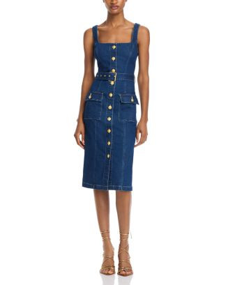 L'AGENCE Idy Denim Dress  | Bloomingdale's Women | Bloomingdale's (US)