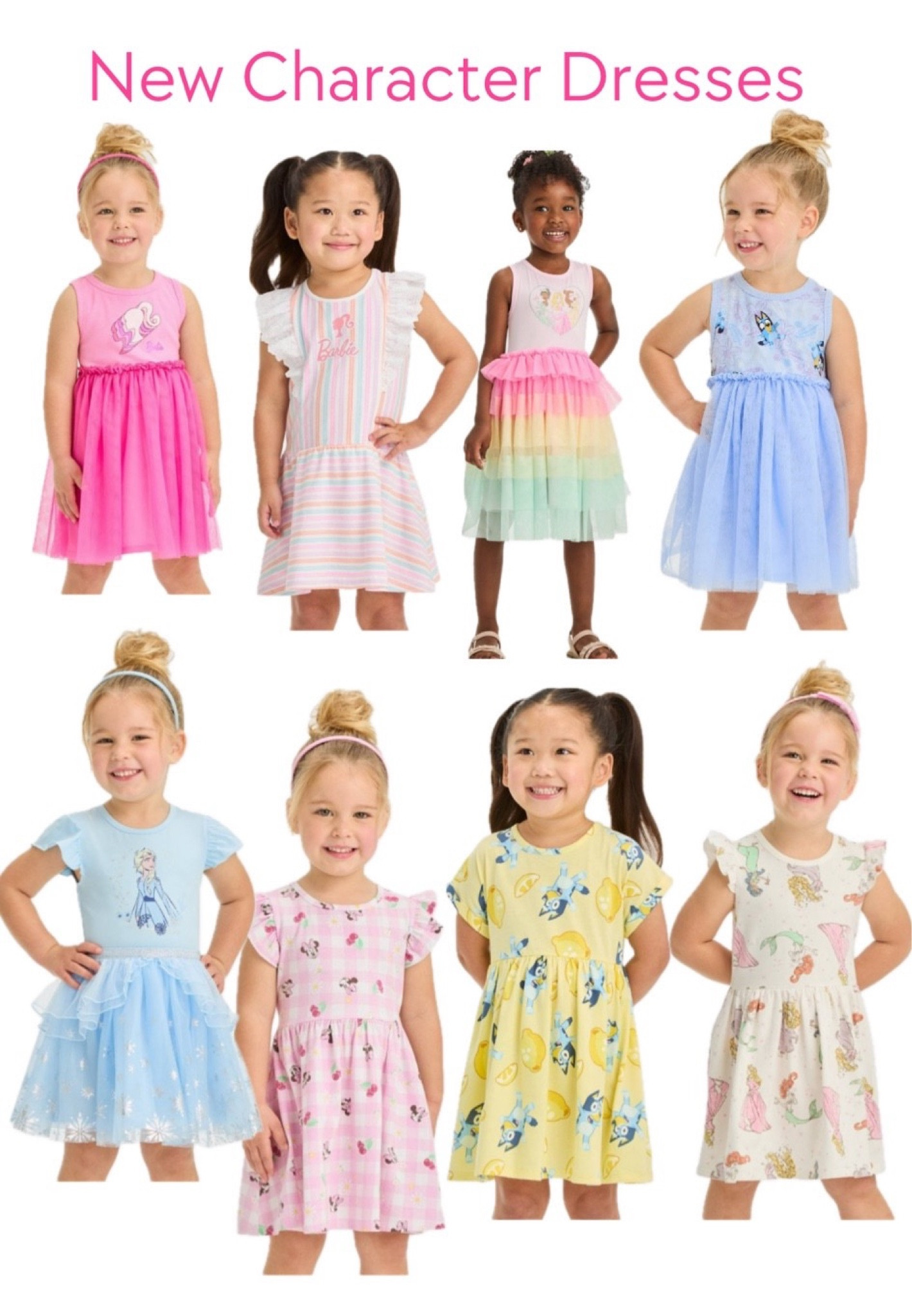 20% off character dresses! Barbie girl. Barbie. Toddler girls. Toddler dresses. Birthday dresses. Girls dresses. Bluey. Bluey dress. Princess. Disney princess. Disney dresses. Disney vacation. Travel looks. School looks 

#LTKsalealert #LTKkids #LTKSeasonal