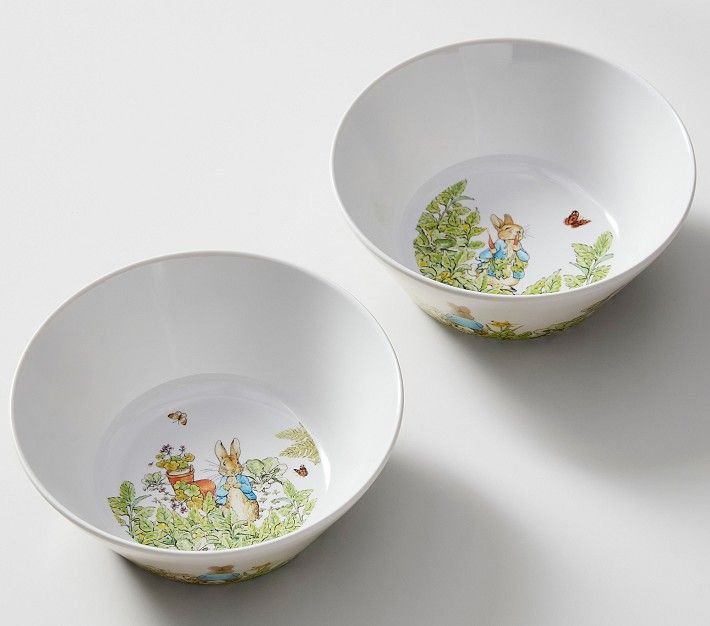 Peter Rabbit™ Garden Bowls | Pottery Barn Kids