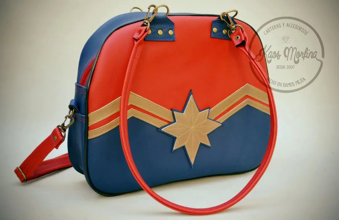 Captain Marvel Purse! University Bag, 3 in 1, Bag, Backpack, Crossbody - Etsy | Etsy (US)