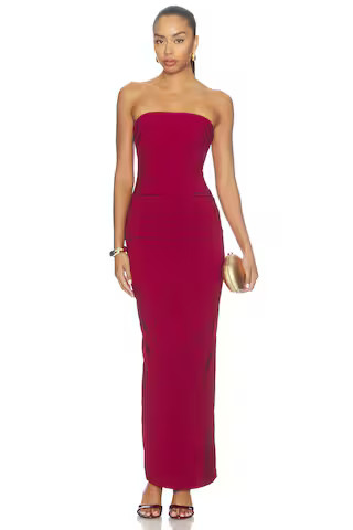 superdown Chastine Maxi Dress in Red. - size XL | Revolve Clothing (Global)