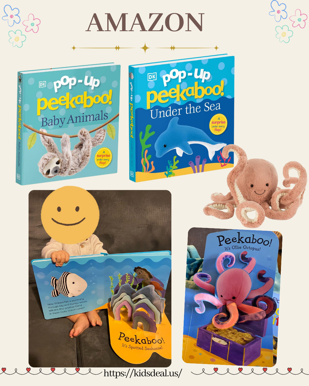 Dive into an underwater adventure! 🌊🐟

This sturdy pop-up book is perfect for little hands to explore, with easy-to-turn pages and adorable sea creatures like dolphins, striped fish, and octopuses. 🐬✨

Bright illustrations and lively rhymes make learning fun and engaging for your little ones. 📖💙

#PopUpBooks #UnderTheSea #KidsLearningFun #InteractiveBooks #ToddlerPlay #EarlyLearning #GiftIdeas #ParentingWin #amazon 

 

#LTKFamily #LTKBaby #LTKKids