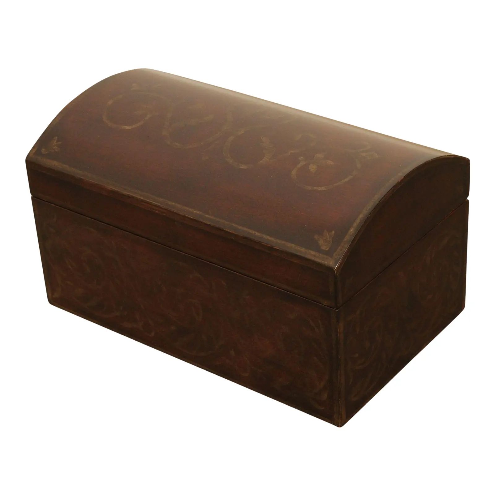 Ethan Allen Dome Top Jewelry Box | Chairish