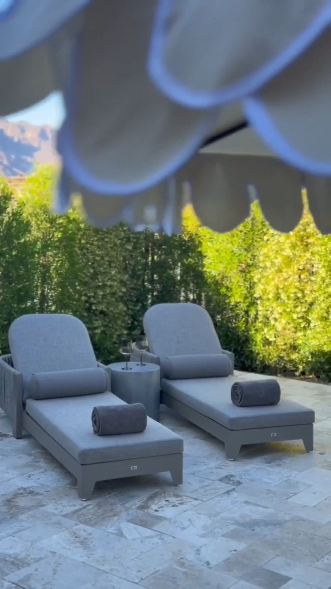 This has been my favorite spot lately 🤍 These designer inspired outdoor finds came together so beautifully. Chaise lounges, fluted chairs, sculptural umbrellas, and concrete side tables… it just feels calm and elevated. Loving the UV faux bushes and florals in the oversized pots 🌿 the easiest maintenance ever and look real! 

outdoor patio furniture designer inspired outdoor modern patio furniture faux outdoor plants resort style patio 


Summerthompsonstyles

#LTKHome #LTKvlog #LTKSeasonal