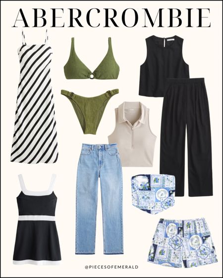 New spring and summer arrivals from Abercrombie, outfit ideas for spring, spring fashion finds 

#LTKstyletip #LTKswim