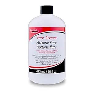 Super Nail Pure Acetone, AS SHOWN 16 Fl Oz | Amazon (US)