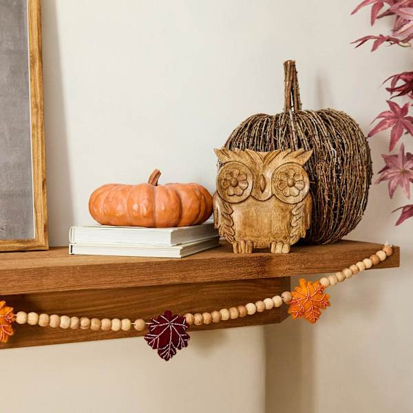 Orange Resin Pumpkin, 12" | At Home