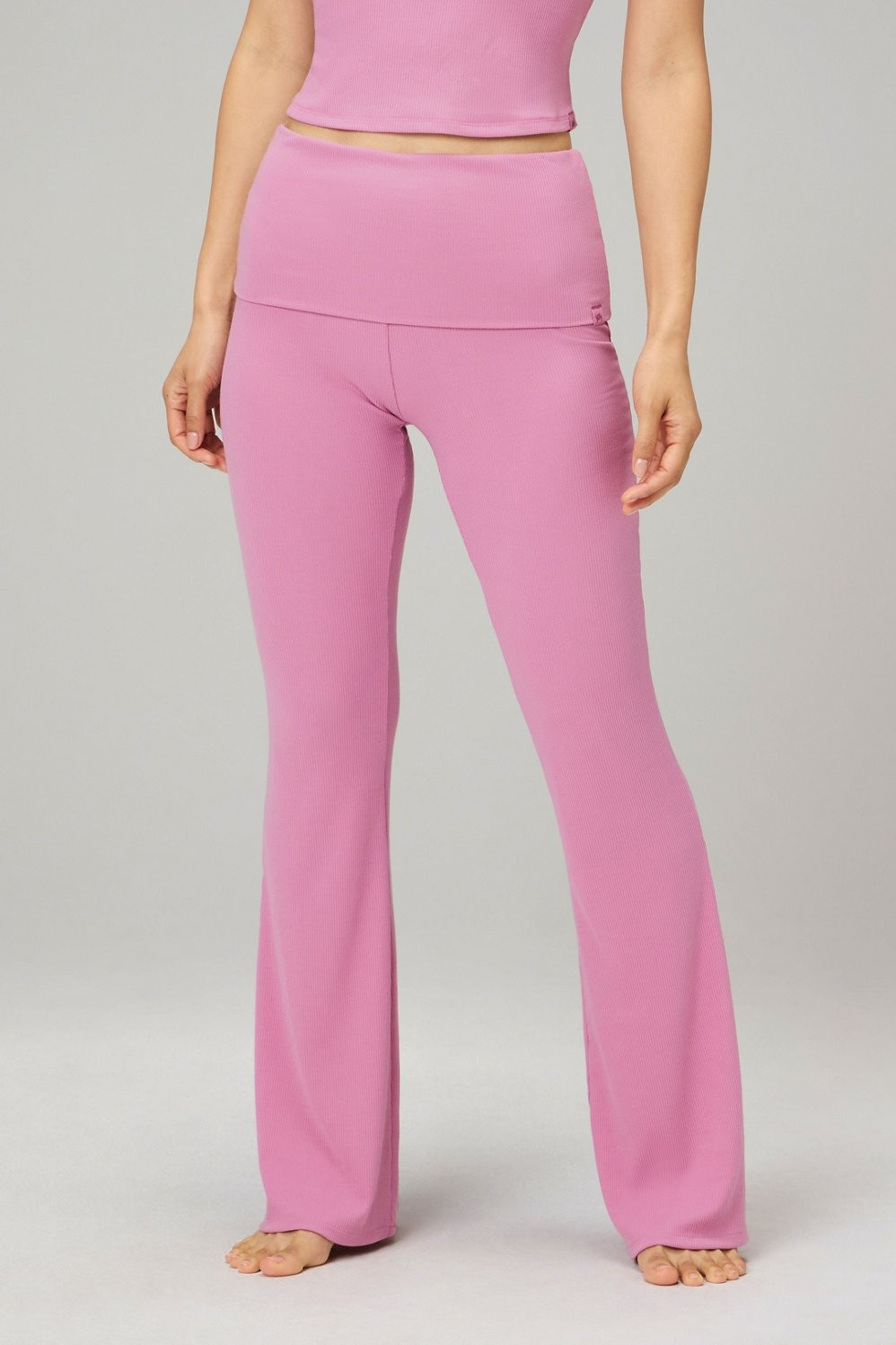 Soft Rib Foldover Pant | Fabletics