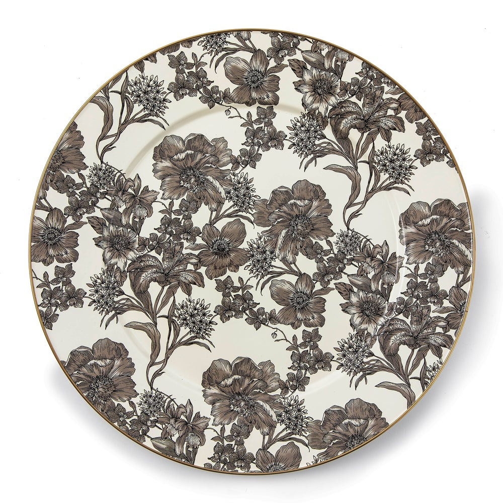 Sterling English Garden Enamel Serving Platter | MacKenzie-Childs