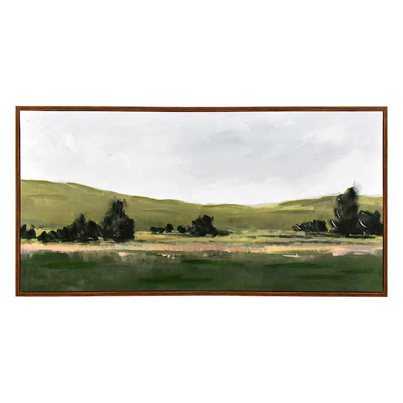 Framed Hills Canvas Wall Art, 41x21 | At Home