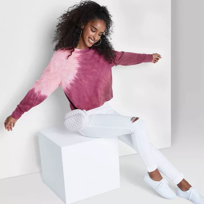 Women's Long Sleeve Boxy T-Shirt - Wild Fable™ | Target