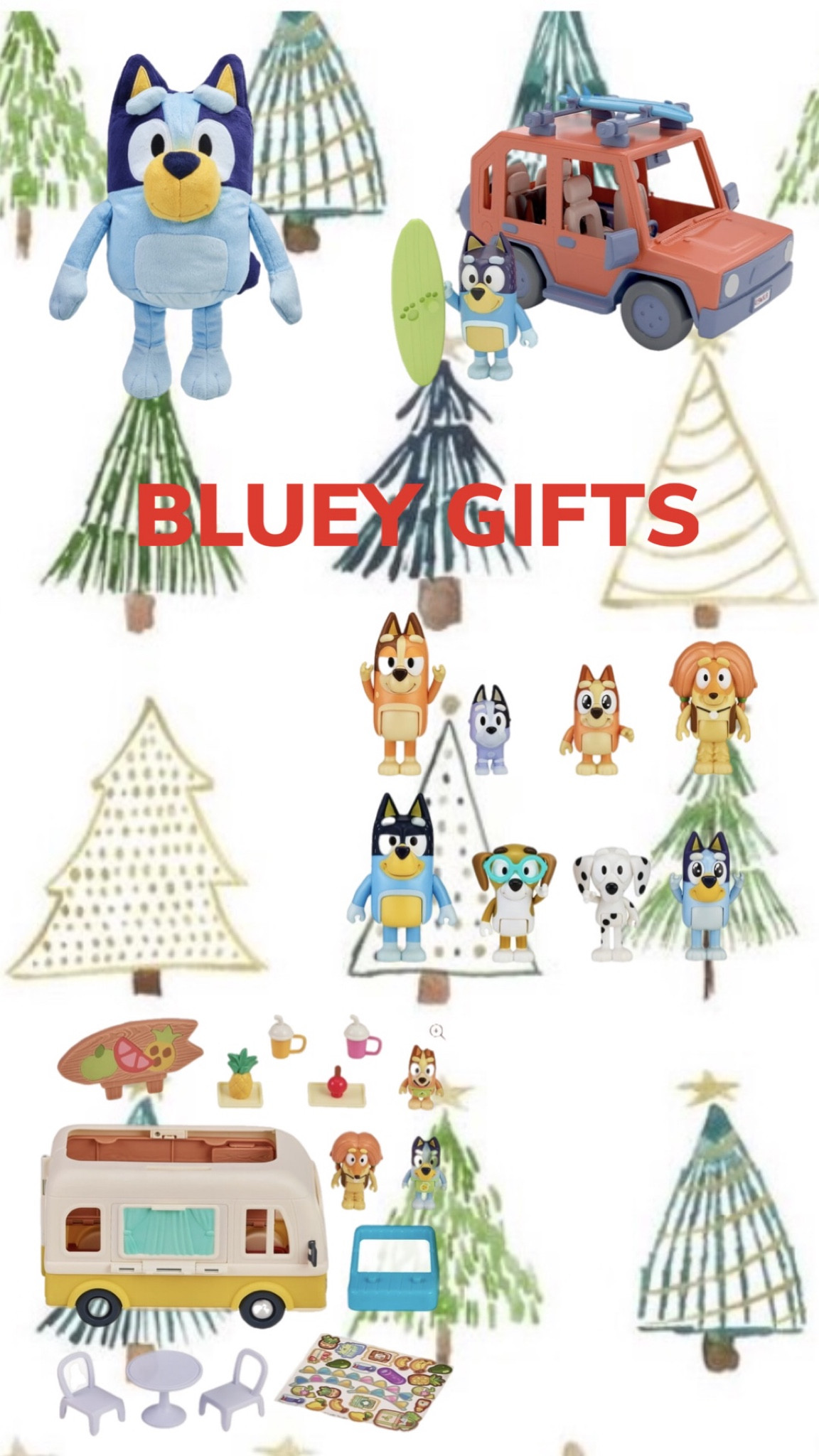 BLUEY Gifts. 

#LTKGiftGuide #LTKSeasonal #LTKHoliday