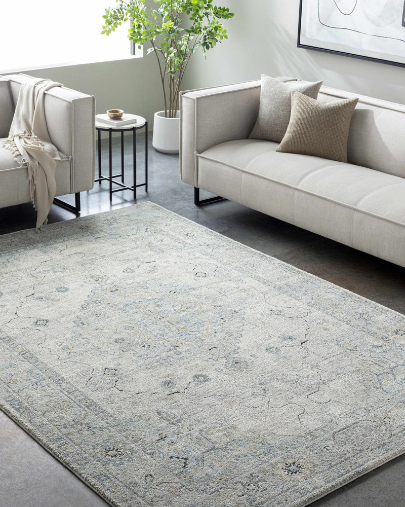 Tyche Beige Thick Luxe Area Rug | Boutique Rugs
