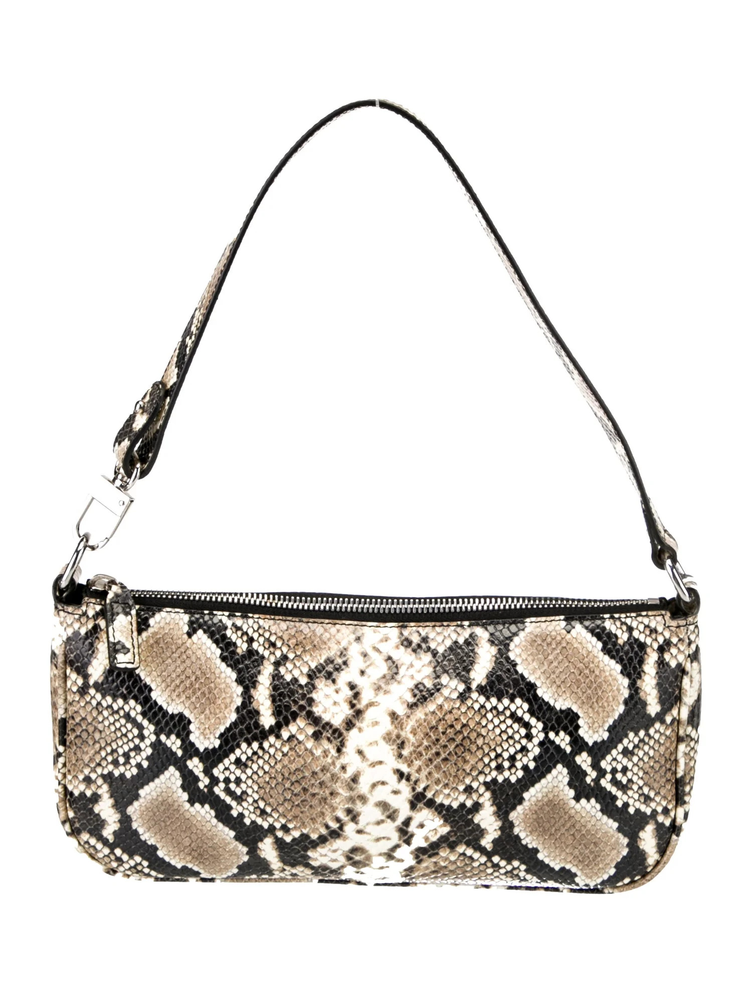 Embossed Leather Shoulder Bag | The RealReal