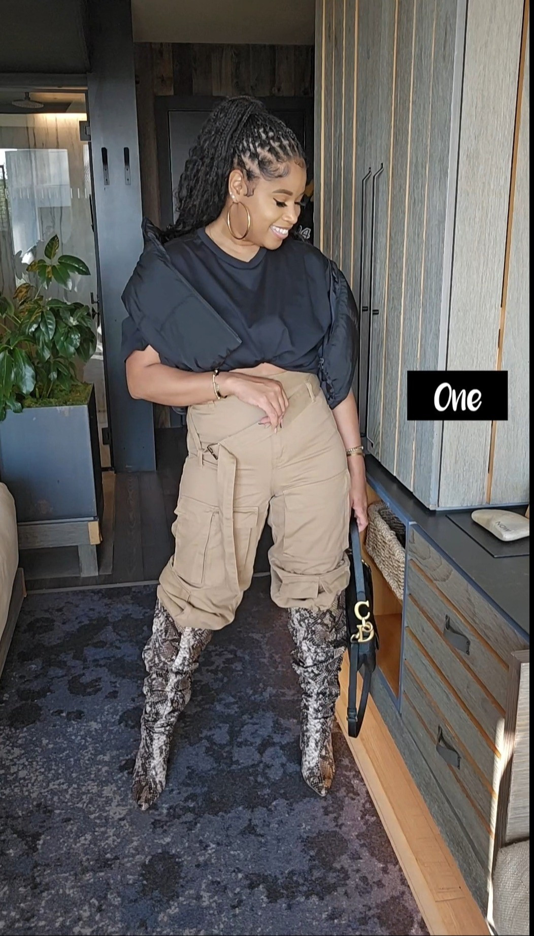 Wearing a men's tee, folded under to make it cropped! 

#LTKFindsUnder100 #LTKStyleTip