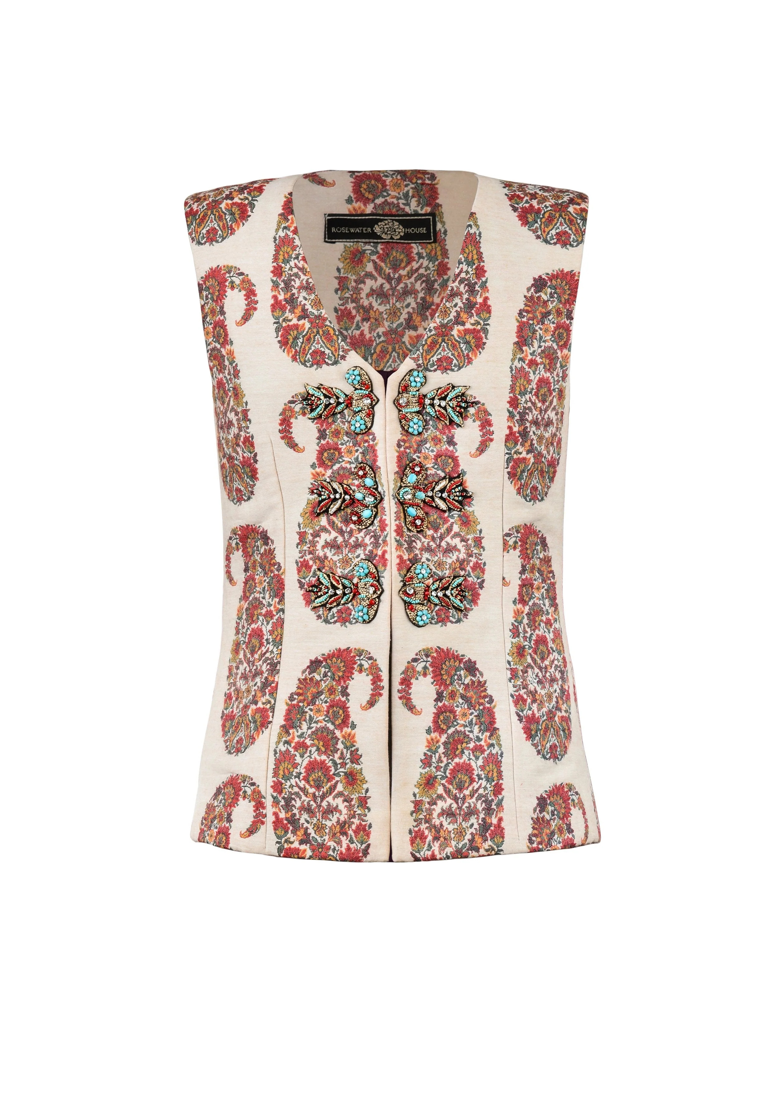 Roya Vest - Paisley | COUPER