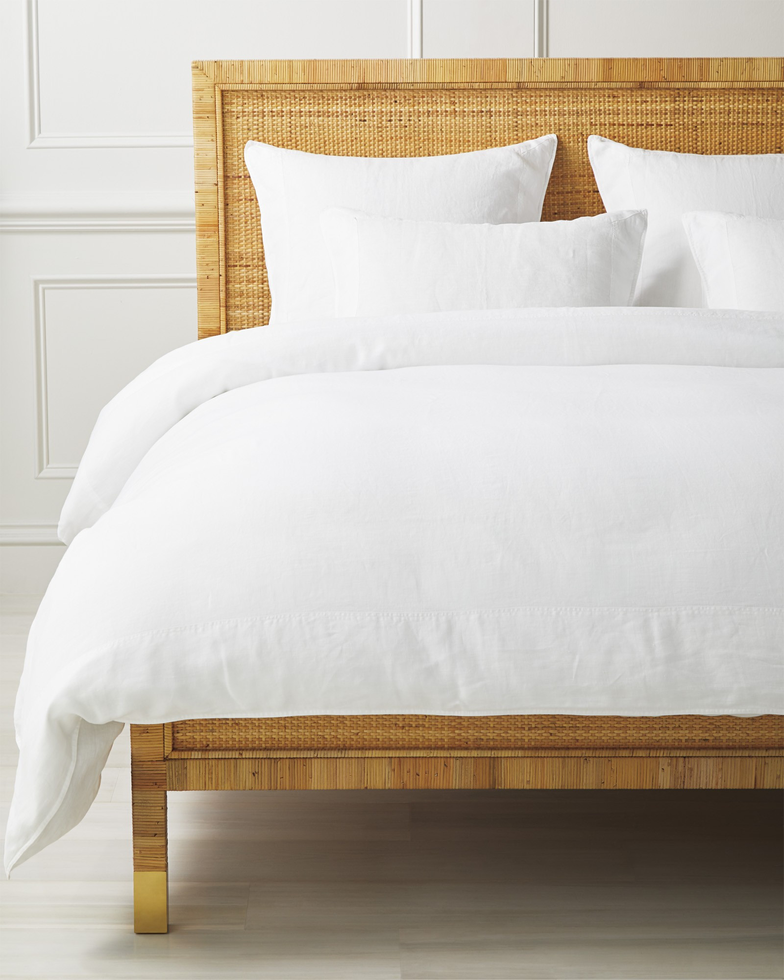Positano Linen Duvet Cover | Serena and Lily