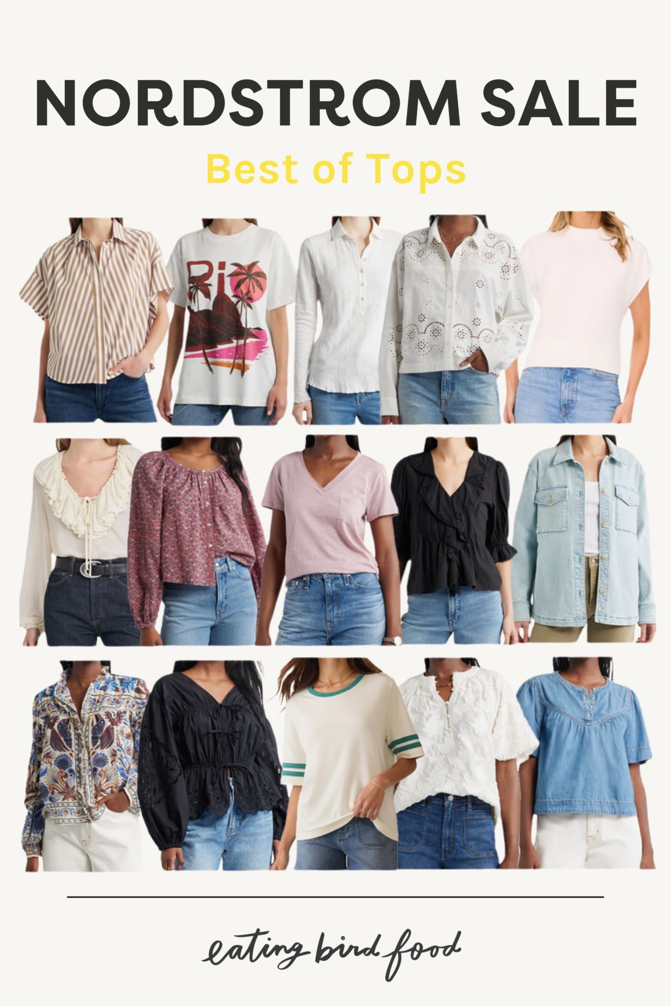 Nordstrom Sale: Best of Tops. 

Womens top / Rag & Bone / Eyelet top / Ruffle top / Madewell / Short sleeve top / Womens Sale tops 

#LTKSaleAlert #LTKStyleTip #LTKFindsUnder100
