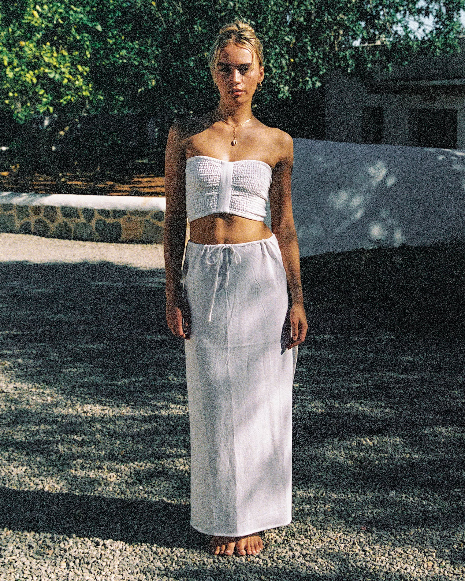 Summer Feels Tube Top - Cream | L*Space