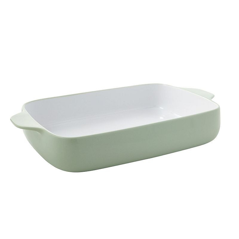 KitchenAid KQ993BX Vitrified Stoneware 4.5-qt. Rectangular Baker, Green | Kohl's