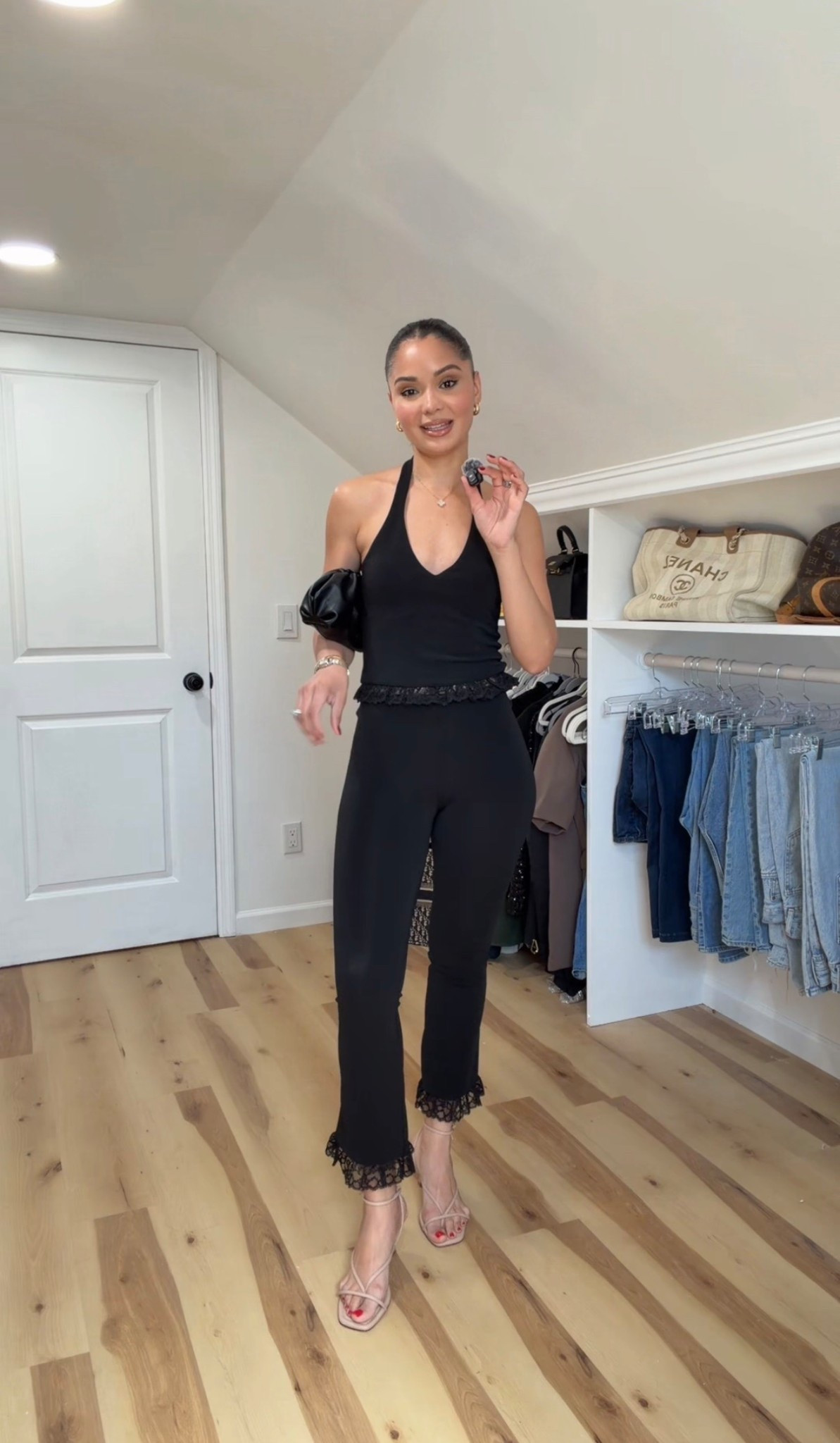 Small top 
XS bottoms 