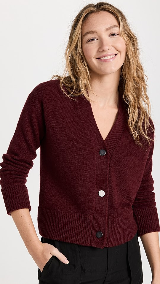 3 Button Boxy Cardigan | Shopbop
