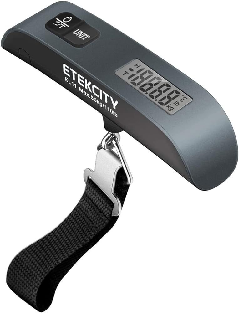 Etekcity Luggage Scale, Suitcase Weight Scale with Hook for Travel Essentials, Digital Portable H... | Amazon (US)