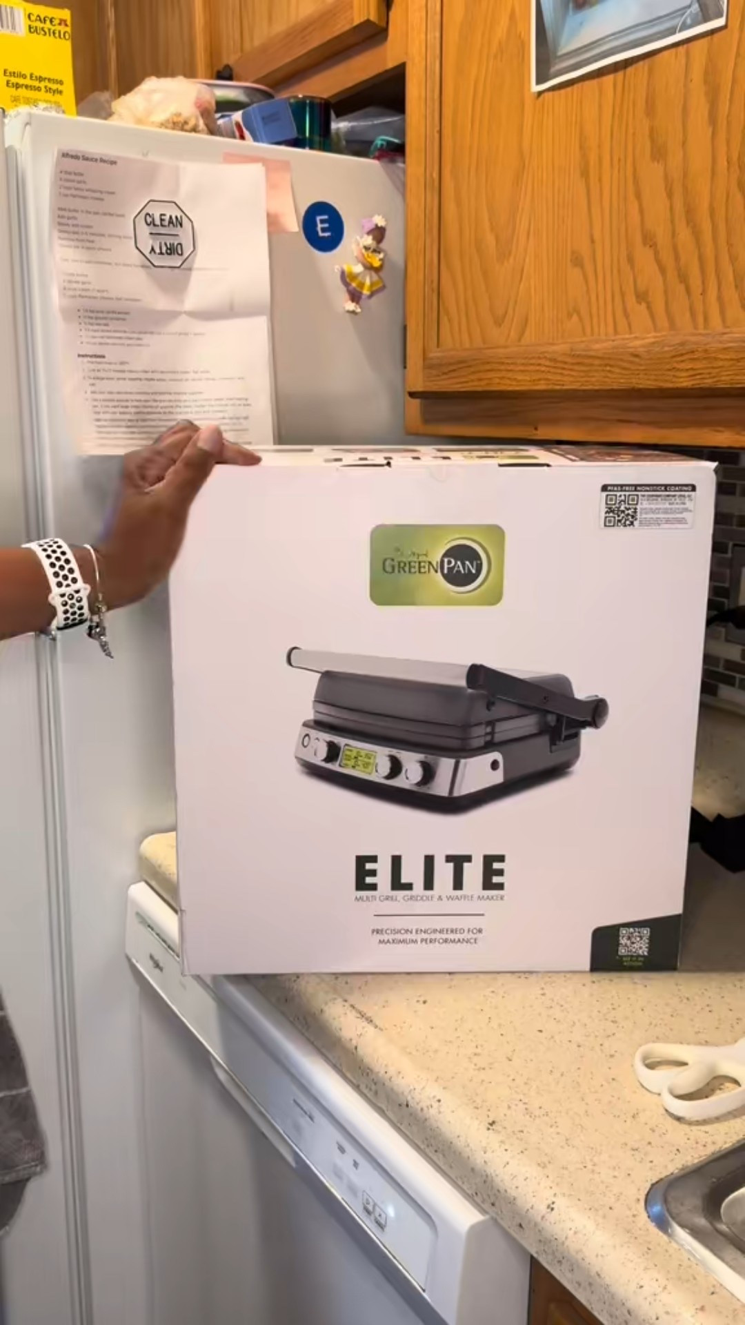 Love her down! The waffles cone out perfect and the griddle is an added bonus. My favorite part is being able to cook four perfect waffles at a time and the plates coming out for easy cleaning  

#LTKHome #LTKGiftGuide #LTKfoodie