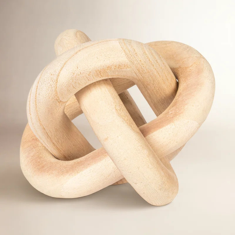 Gwennie Rustic Pine Wood Chain Link Decor | Wayfair North America