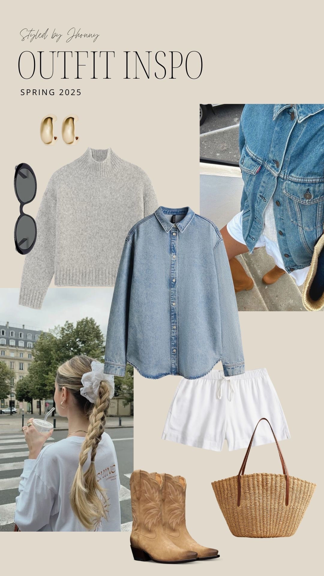 Transitional spring outfit inspo! Spring outfit, spring fashion, cowboy boots outfit.

#LTKStyleTip #LTKItBag #LTKShoeCrush