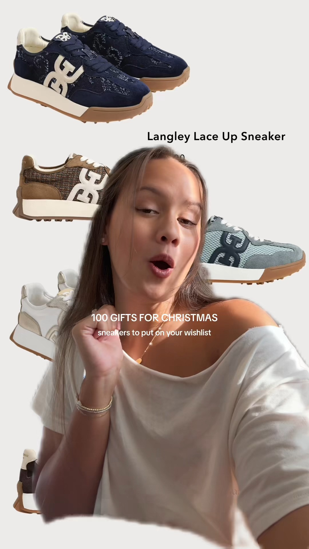 christmas gift guide! cute and comfy sneakers to put on your wishlist - ALL around $100 from Sam Edelman, Gola, and New Balance 

 #LTKGiftGuide #LTKHoliday #LTKShoeCrush