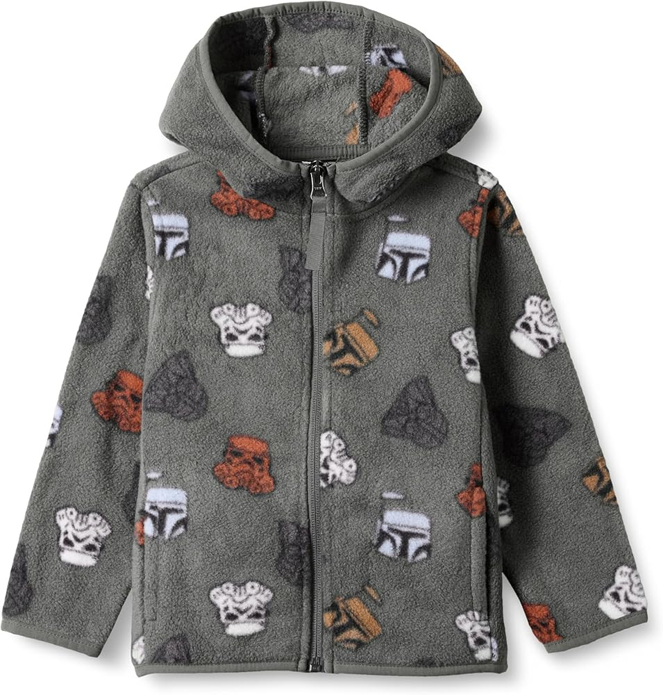 Amazon Essentials Disney | Marvel | Star Wars Boys and Toddlers' Polar Fleece Full-Zip Hooded Jac... | Amazon (US)