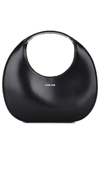 Mini Luna Bag in High Shine Black | Revolve Clothing (Global)