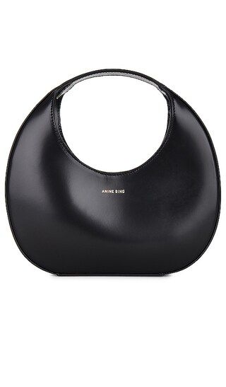 Mini Luna Bag in High Shine Black | Revolve Clothing (Global)