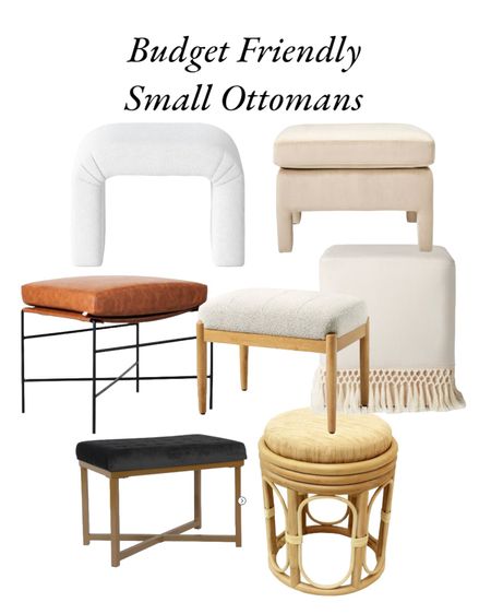 Love using these for extra seating, tucked under a sofa table or bench, placed by a chair with a stack of books or a tray, 2 at the end of a bed, they’re versatile and so cute! #targetdecor accent table. Ottoman. Bench. Living room decor. Bedroom decor. Timeless classic style. Timeless furniture decor 

#LTKSale #LTKhome #LTKunder100