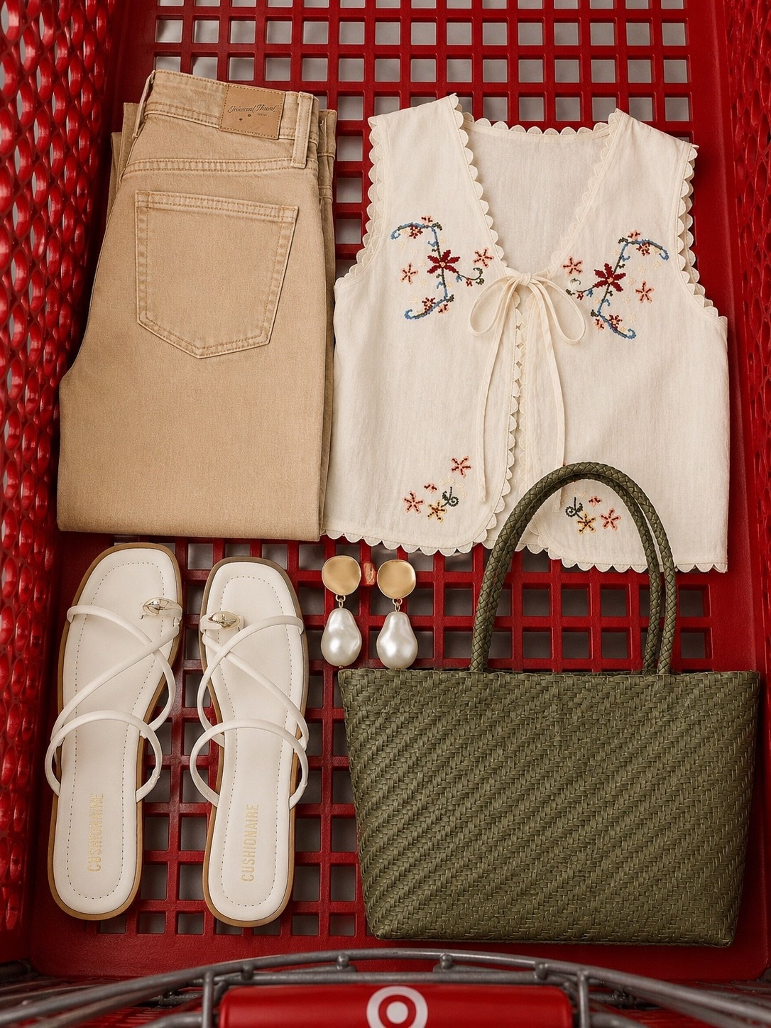 Target Outfit Find You’ll Be Reaching for All Season 🤍✨

This effortless Target outfit is the perfect blend of classic and comfortable. The embroidered tie-front top, neutral denim, chic sandals, and woven tote create an easy look that’s perfect for everything from weekend errands to brunch or a casual date night. Timeless pieces you’ll wear on repeat!

Follow @farmtotablecreations on Instagram for more affordable fashion finds, cozy home decor, and trending Target favorites.

#LTKStyle #LTKFashion #TargetStyle #TargetFinds #TargetFashion #NeutralStyle #EverydayStyle #CasualChic #AffordableFashion #FallStyle #WeekendOutfit #OOTD #StyleInspiration #FashionFinds #FarmToTableCreations

#LTKSaleAlert #LTKOver40