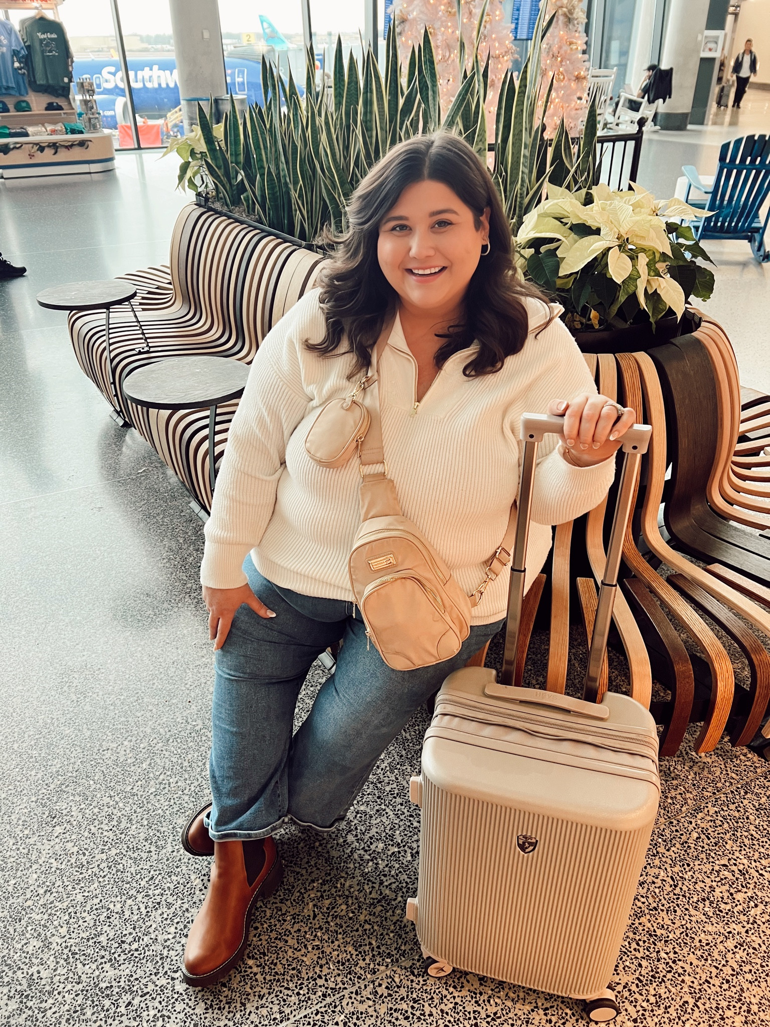 Comfy Winter Travel Outfit 

#LTKstyletip #LTKplussize #LTKtravel