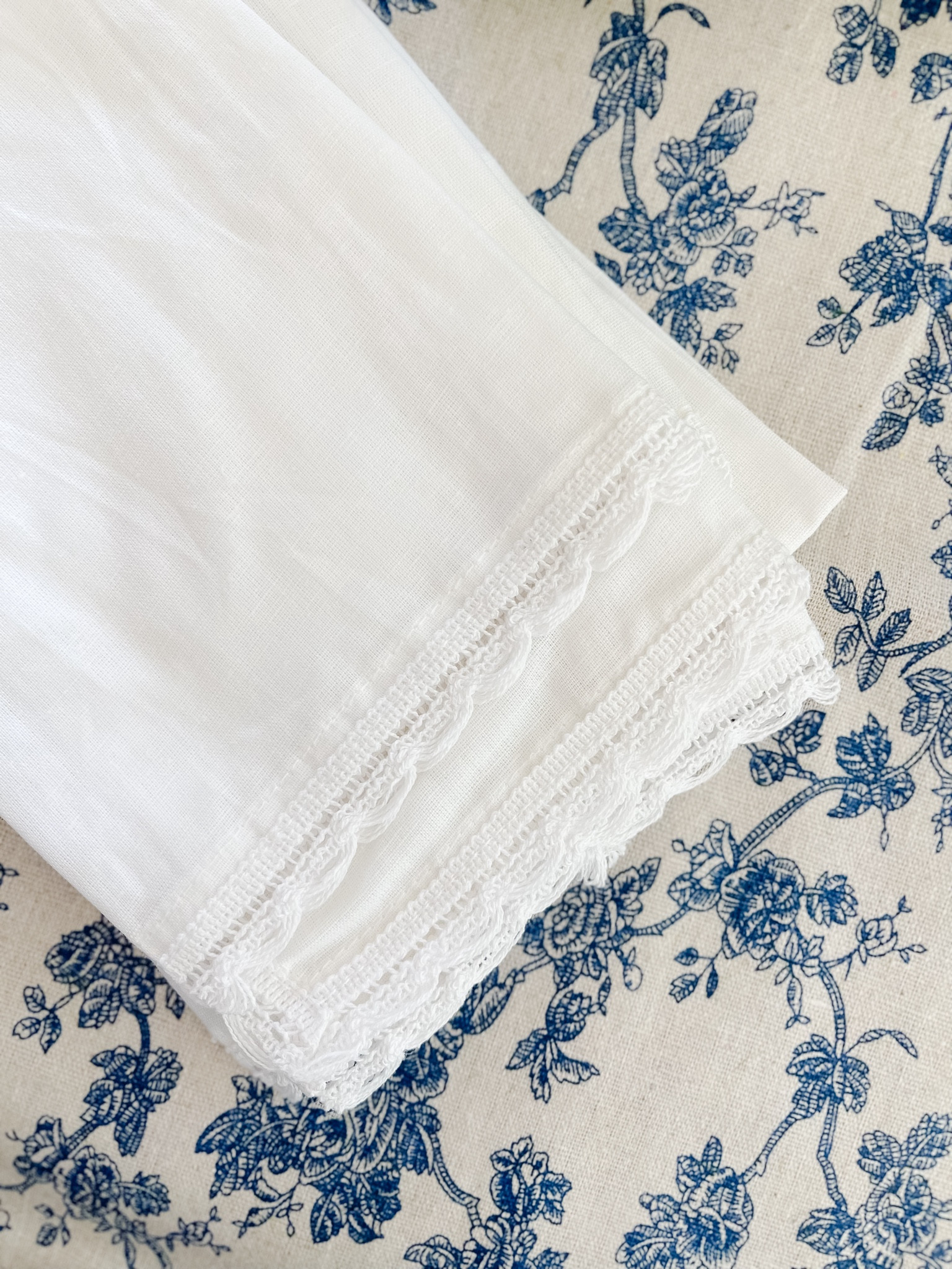 Blue and white tablecloth included in Amazon Prime Day! We use it all of the time - it works with so many colors.

#LTKHome #LTKxPrimeDay